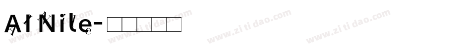 AI Nile字体转换